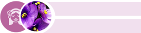 Signo Virgem e flor Violeta