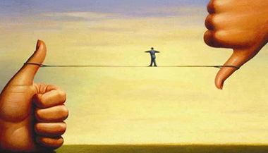 A roda da fortuna da vida: subidas e descidas