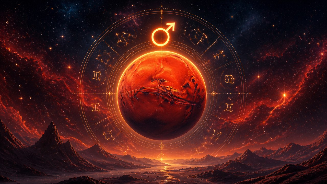 Marte no Mapa Astral: significado, desejo e ação