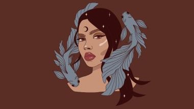 Imagem ilustrativa de uma mulher do signo de peixes.