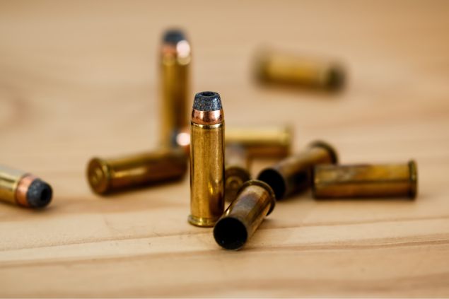 balas de arma de fogo