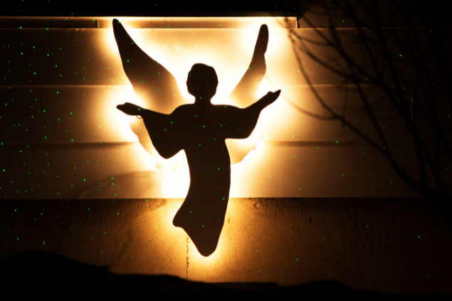 Desenho de um anjo