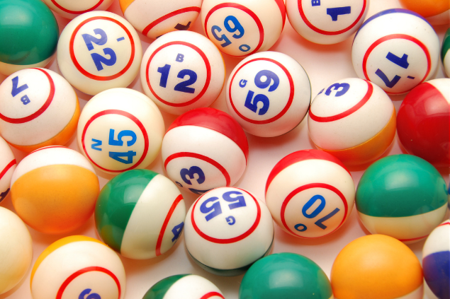 bolinhas de bingo enumeradas