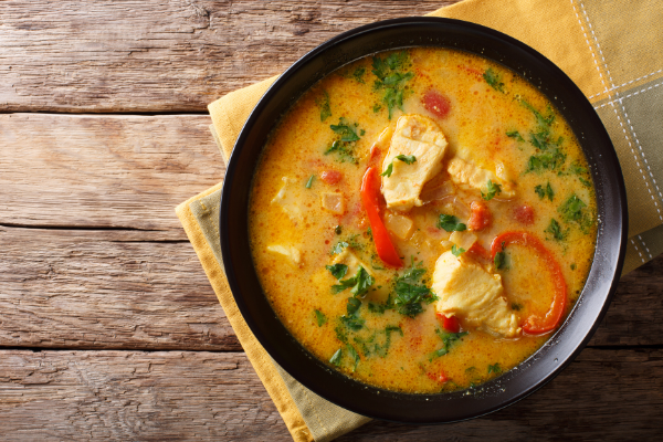 Moqueca de peixe.