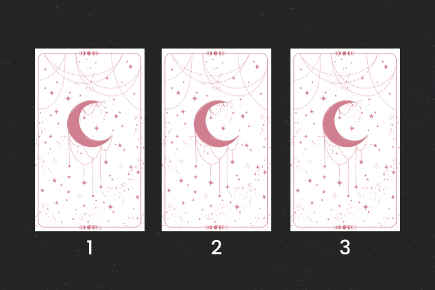 Cartas de Tarot viradas para baixo