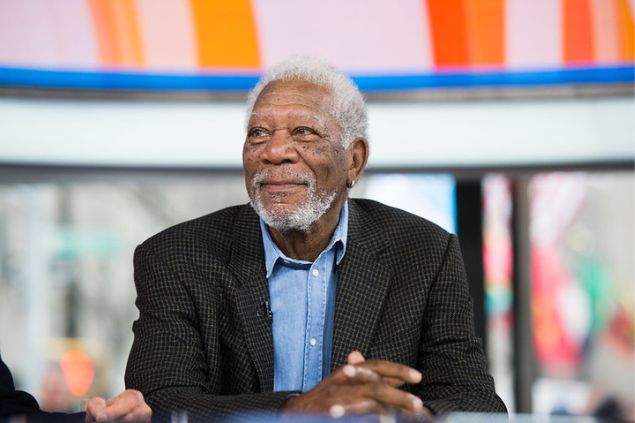 Ator Morgan Freeman.