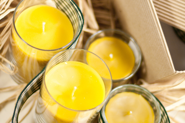 Velas amarelas