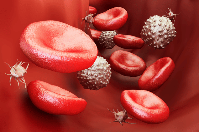 Representação digital de sangue