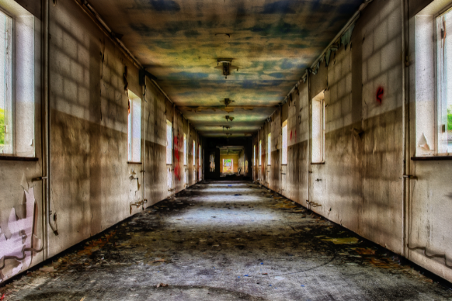 Construção abandonada
