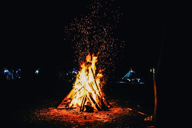 Fogueira.