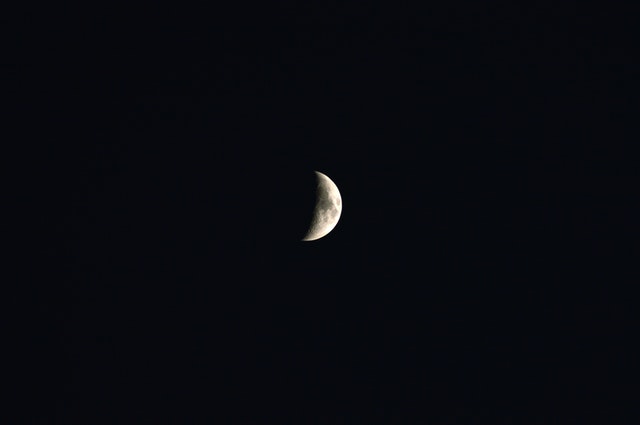 Lua crescente.