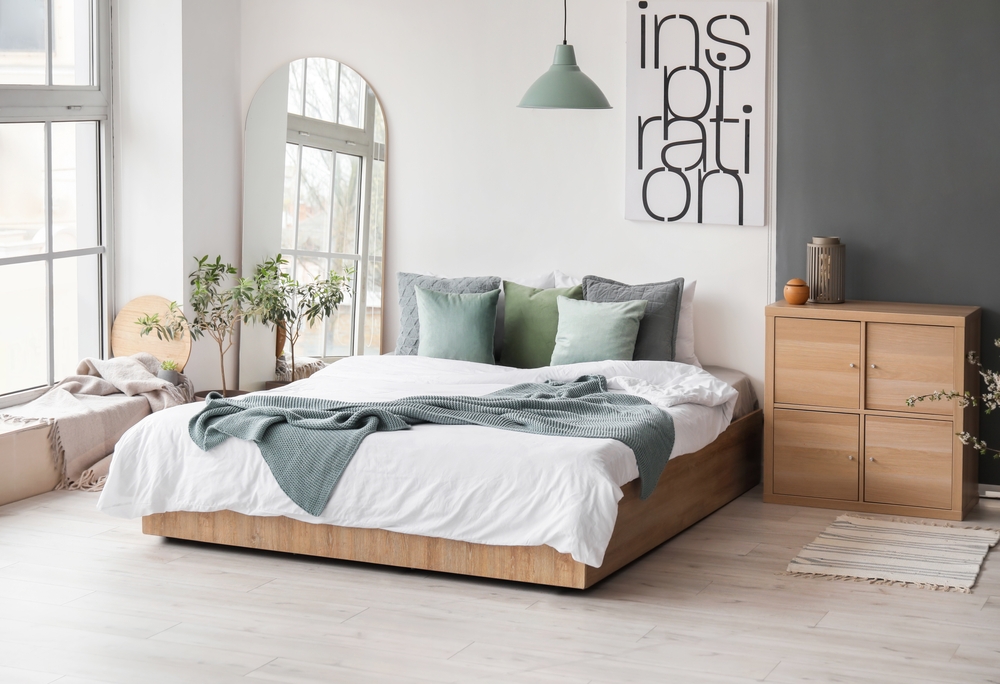Quarto com um espelho 