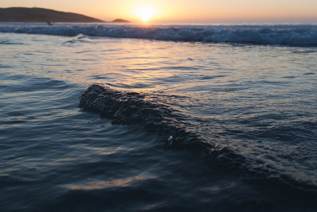 Mar calmo.
