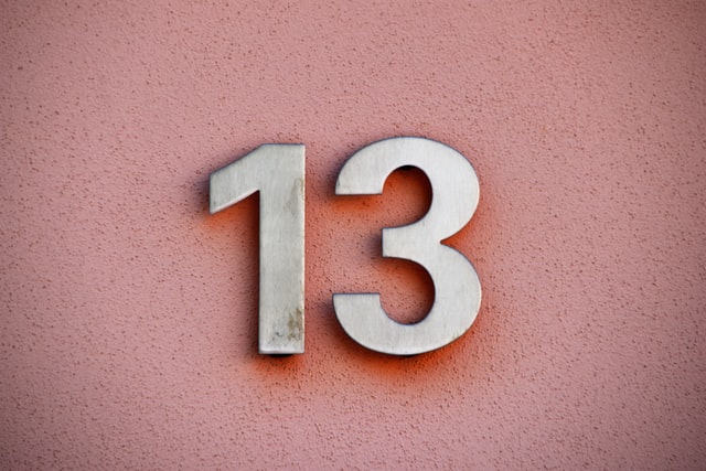 Número 13.