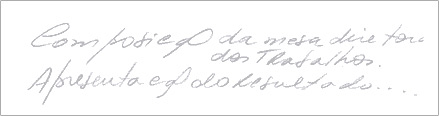 Exemplo Muito inclinada para a direita