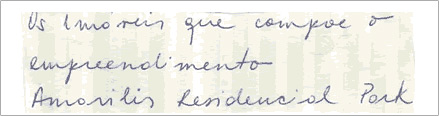 Exemplo Pressão moderada
